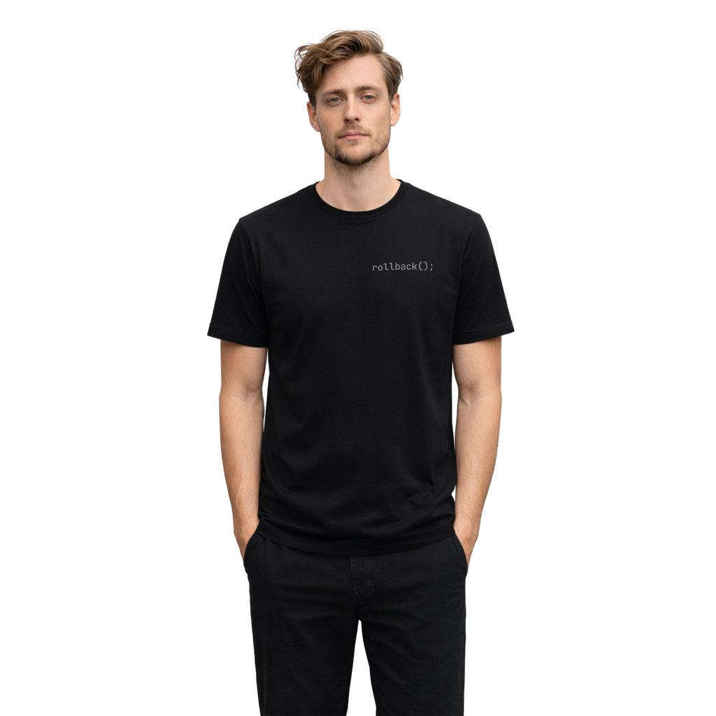 ROLLBACK(); - T-SHIRT