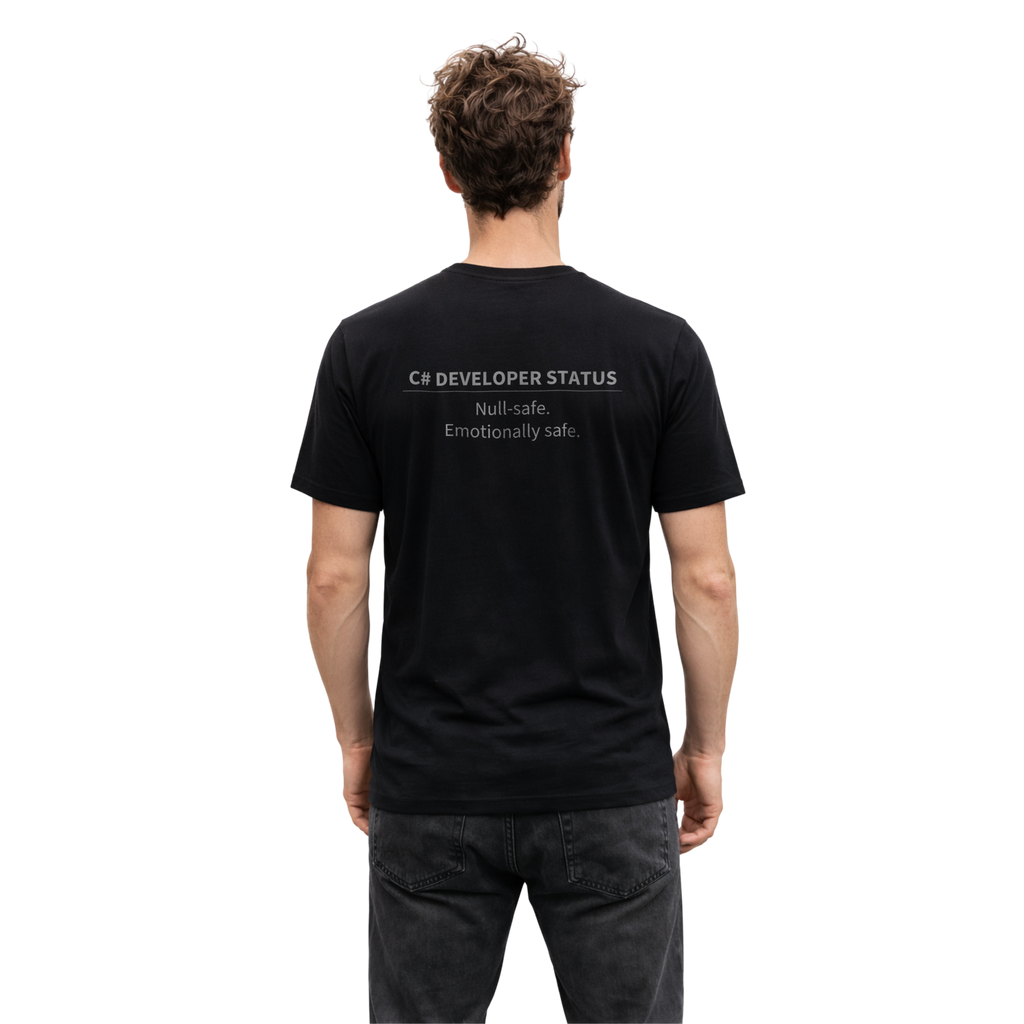 C# DEVELOPER STATUS - T-SHIRT