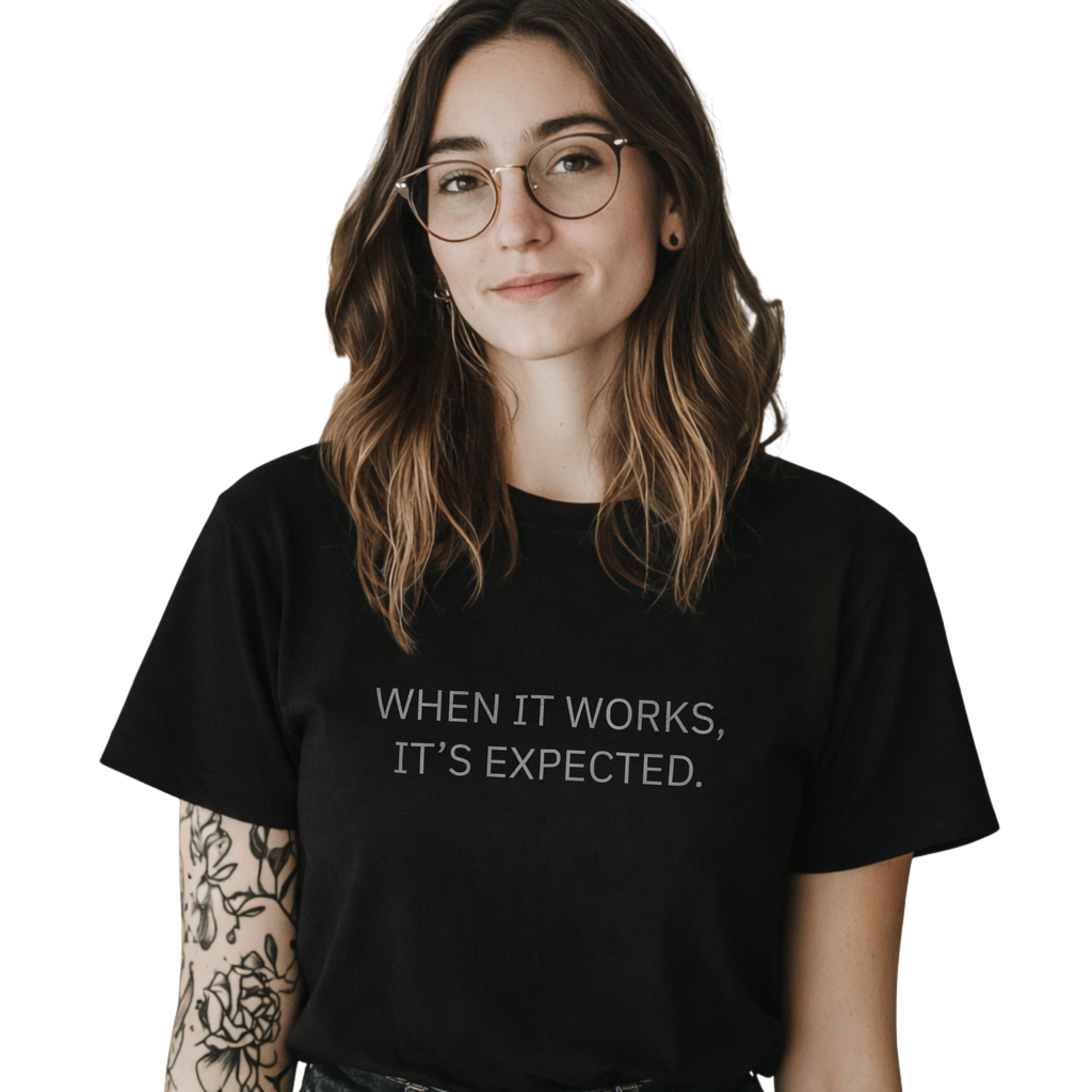 WHEN IT WORKS, IT’S EXPECTED.